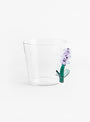 Botanica Tumbler Lavender by Ichendorf Milano at Couverture & The Garbstore 
Side 