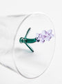 Botanica Tumbler Lavender by Ichendorf Milano at Couverture & The Garbstore 
Detail