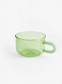 Tea Cup Green by Ichendorf Milano at Couverture & The Garbstore 
Front 