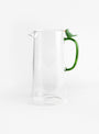 Jug Green Bird by Ichendorf Milano at Couverture & The Garbstore 
Front 