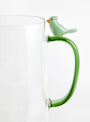 Jug Green Bird by Ichendorf Milano at Couverture & The Garbstore 
Bird detail