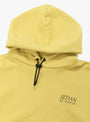 OG Logo Elastic Cord Hoodie Lime by Sedan All-Purpose at Couverture & The Garbstore
Close-up