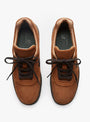 Made in UK Allerdale UADWTRB Brown Suede by New Balance at Couverture & The Garbstore Top