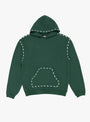 SWT Knit Marionette Hoodie Green by Kapital at Couverture & The Garbstore Main