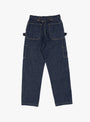 11.5oz Denim Lumber Pants Indigo by Kapital at Couverture & The Garbstore Back