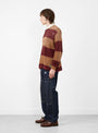 11.5oz Denim Lumber Pants Indigo by Kapital at Couverture & The Garbstore Model Side