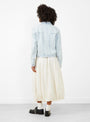 Loft Jacket Indigo by YMC at Couverture & The Garbstore Model Back