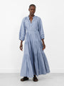  Noto Maxi Dress English Manor from Apiece Apart at Couverture & The Garbstore model 