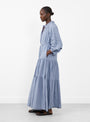  Noto Maxi Dress English Manor from Apiece Apart at Couverture & The Garbstore model side 