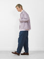 PJ Jacket Lilac by YMC at Couverture & The Garbstore Model side 