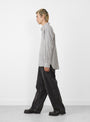 Big Boy Pants Silver Black by Polar Skate Co. at Couverture & The Garbstore 
Side model 
