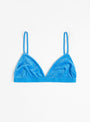 Mississippi Bra Zinn Blue by Baserange at Couverture & The Garbstore
Front 