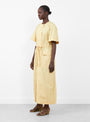 Ramses Dress Corn from Rachel Comey at Couverture & The Garbstore 
Model side 