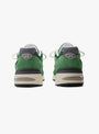 Made in UK U991v2 Mineral Green and Comfrey by New Balance at Couverture & The Garbstore Back