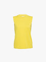 No. 421 Player Knit Vest Sunny from Extreme Cashmere at Couverture & The Garbstore 