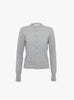 No. 300 Little 2 Cardigan from Extreme Cashmere in Grey at Couverture & The Garbstore 
ghost 