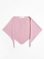 No. 35 Knit Bandana rosa from Extreme Cashmere at Couverture & The Garbstore front 