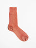  Firefly Socks in Orange from Maria La Rosa at Couverture & The Garbstore front 
