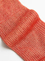  Firefly Socks in Orange from Maria La Rosa at Couverture & The Garbstore detail 