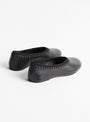 Dara Ballerina Flat Black from About Arianne at Couverture & The Garbstore back