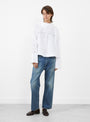 Guillemette Top White from Soeur at Couverture & The Garbstore Model front 