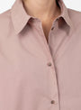 Grenade Shirt Rosewood from Soeur at Couverture & The Garbstore Model detail 