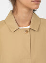 Balloon Trench Coat Camel