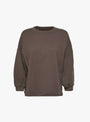Vicske Sweatshirt from Bellerose in Dark Roast at Couverture & The Garbstore 
Front
