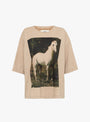 Horse T-Shirt Pink from Anntian at Couverture & The Garbstore 
Front
