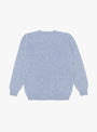 Seamless Lambswool Crew Sky from TDR at Couverture & The Garbstore, Back