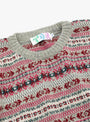 Fairisle Crew Grey from TDR at Couverture & The Garbstore 
label 