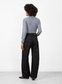 Gaspard Jeans Raw Black from Soeur at Couverture & The Garbstore model back