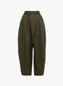 Vernon Trousers Khaki from Seour at Couverture & The Garbstore 
Front 