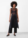 Lace Dress Black from TOGA PULLA at Couverture & The Garbstore 
Model front 