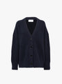 Kenata Knit Cardigan from Christian Wijnants in Dark Navy from Couverture & The Garbstore
Front 