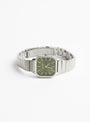 Esther Watch in Silver and Moss from BREDA at Couverture & The Garbstore side