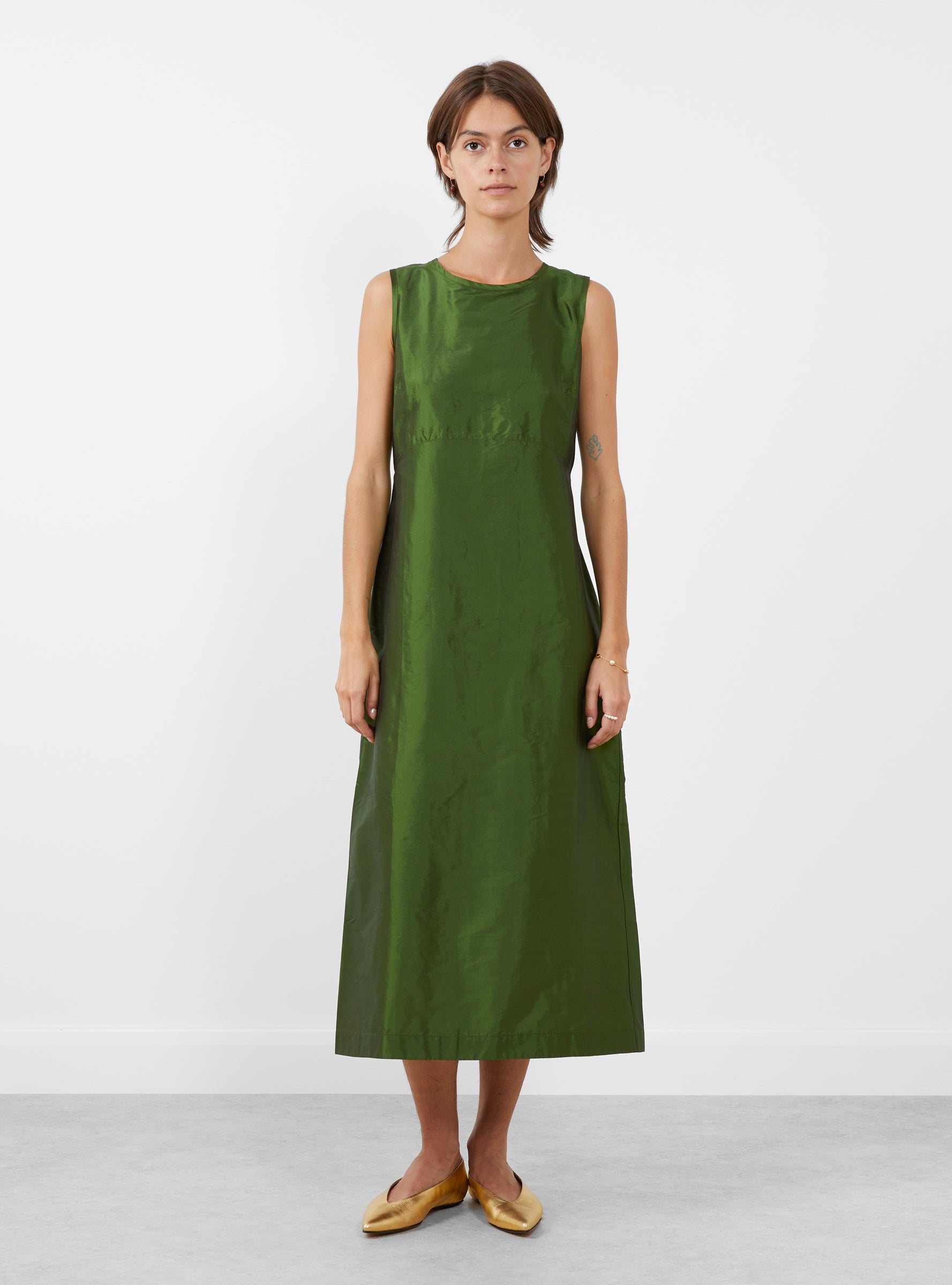 dupion silk dress Cocktail Dress Full Skirt-Silk Dupioni Brown-Pre-Order 4