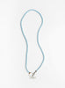 Phone Necklace Pastel Blue Mocca by Ina Seifart at Couverture & The Garbstore Main