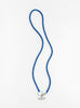 Phone Necklace Blue by Ina Seifart at Couverture & The Garbstore Main
