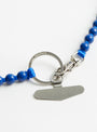 Phone Necklace Blue by Ina Seifart at Couverture & The Garbstore Fastener