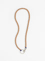 Key Chain Long Mocca Navy by Ina Seifart at Couverture & The Garbstore Main