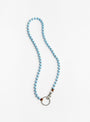 Key Chain Long Pastel Blue Mocca by Ina Seifart at Couverture & The Garbstore Main