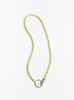 Key Chain Long Pastel Yellow by Ina Seifart at Couverture & The Garbstore Main