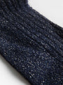 Sito Socks Navy from Bellerose at Couverture & The Garbstore Detail 