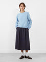 Nova Jumper Blue from Sideline at Couverture & The Garbstore
model front 