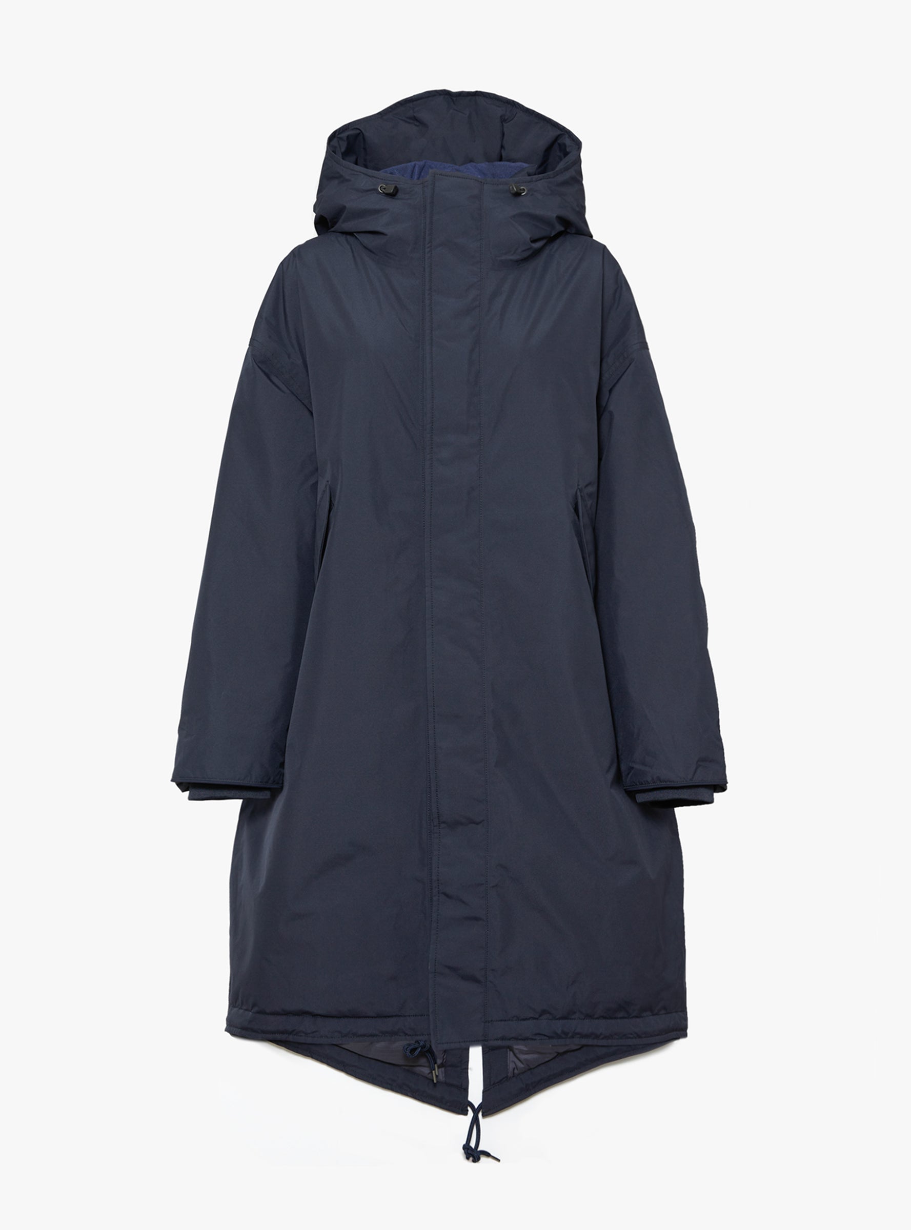 GORE-TEX Long Down Coat Navy by nanamica | Couverture & The Garbstore