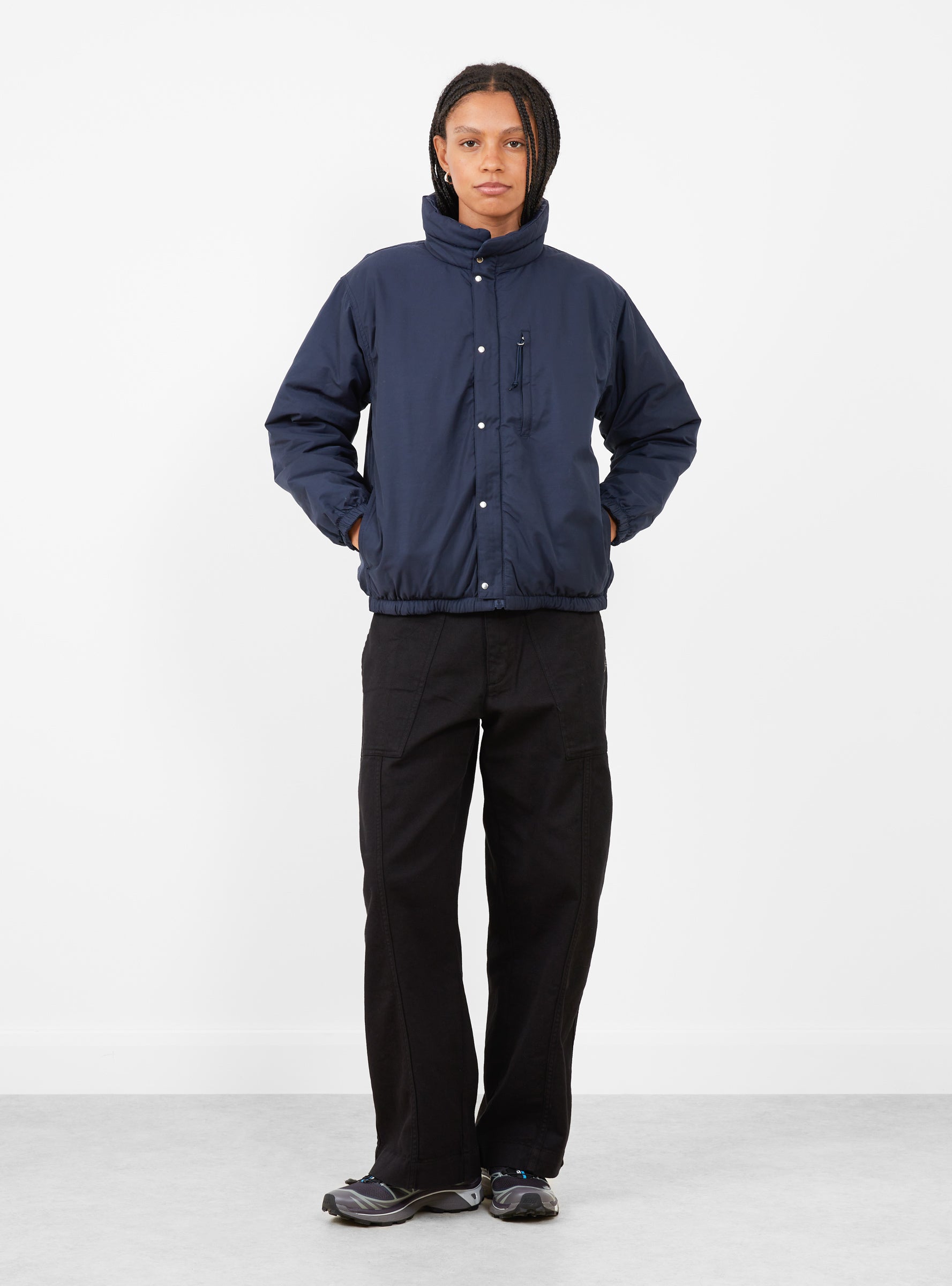 Reversible Insulation Jacket Navy by nanamica | Couverture & The