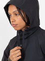 2L Nylon GORE-TEX Hooded Coat Navy from nanamica at Couverture & The Garbstore Model Hood