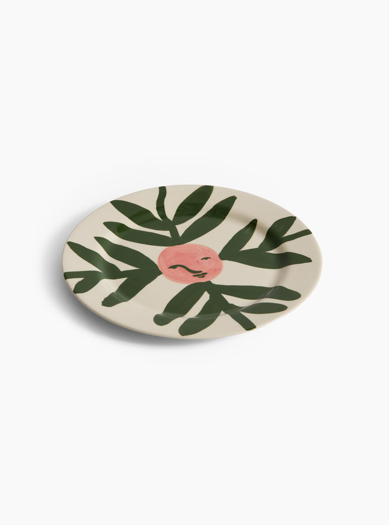 La Pittura Plate Blush Face Vine from Hay at Couverture & the Garbstore 
Front
