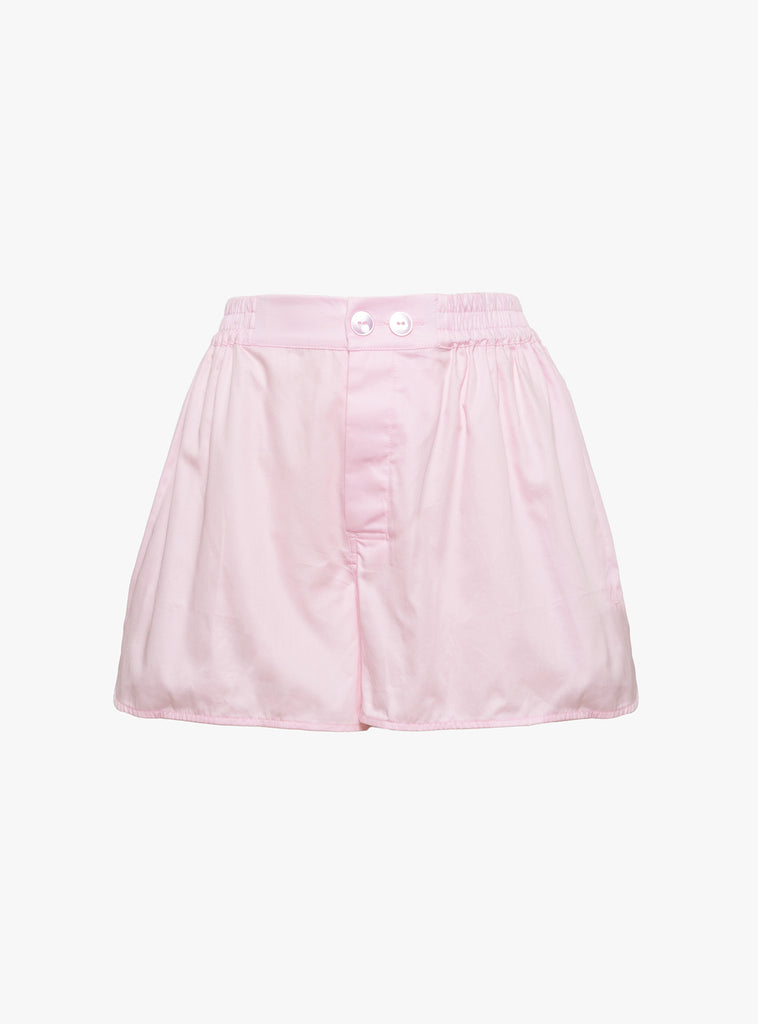 The Outline Pyjama Shorts in Soft Pink from HAY at Couverture & The Garbstore
Front 